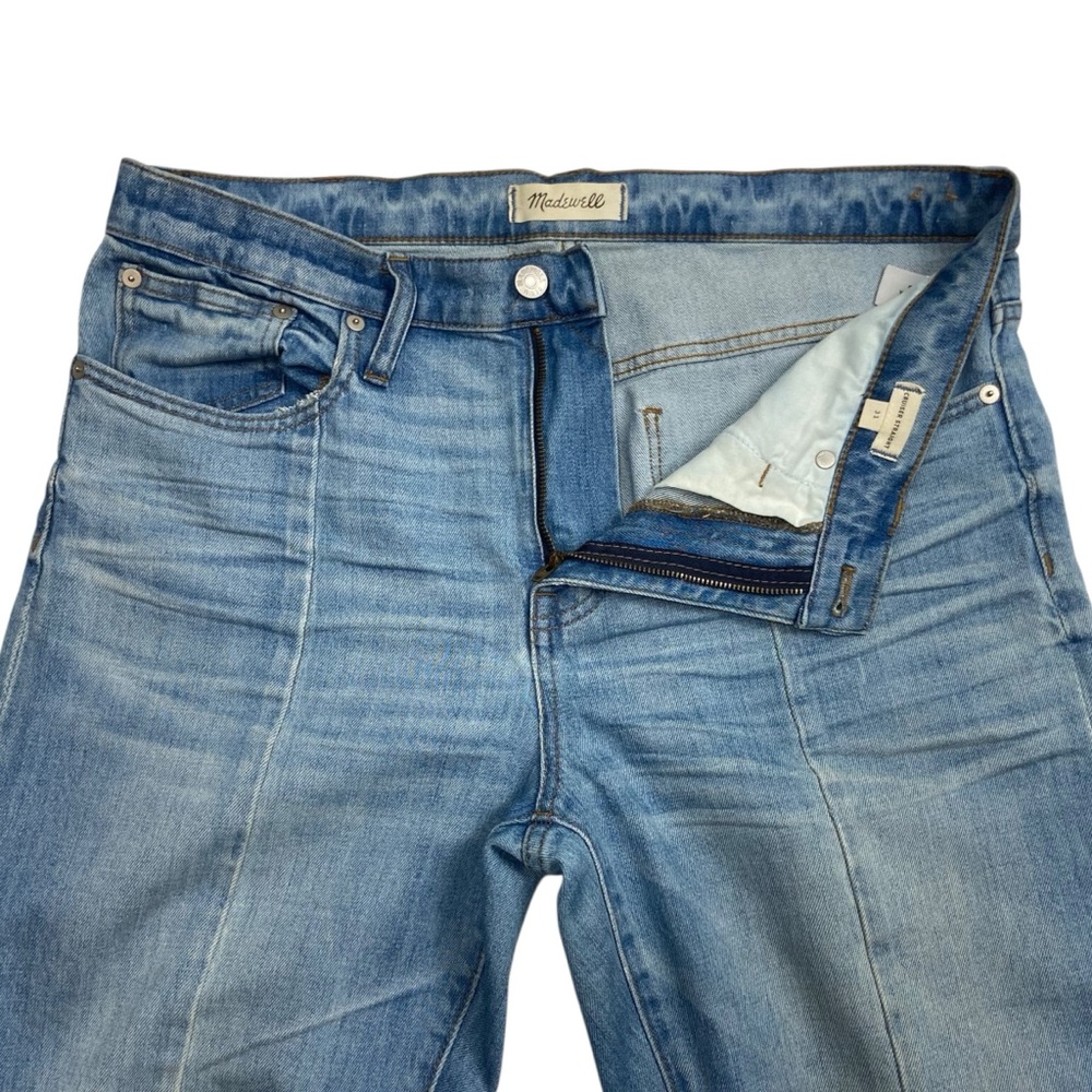 Madewell Straight Leg Jeans Cruiser Reconstructed Edition 31 Travis Wash  Jeans - Picture 5 of 16